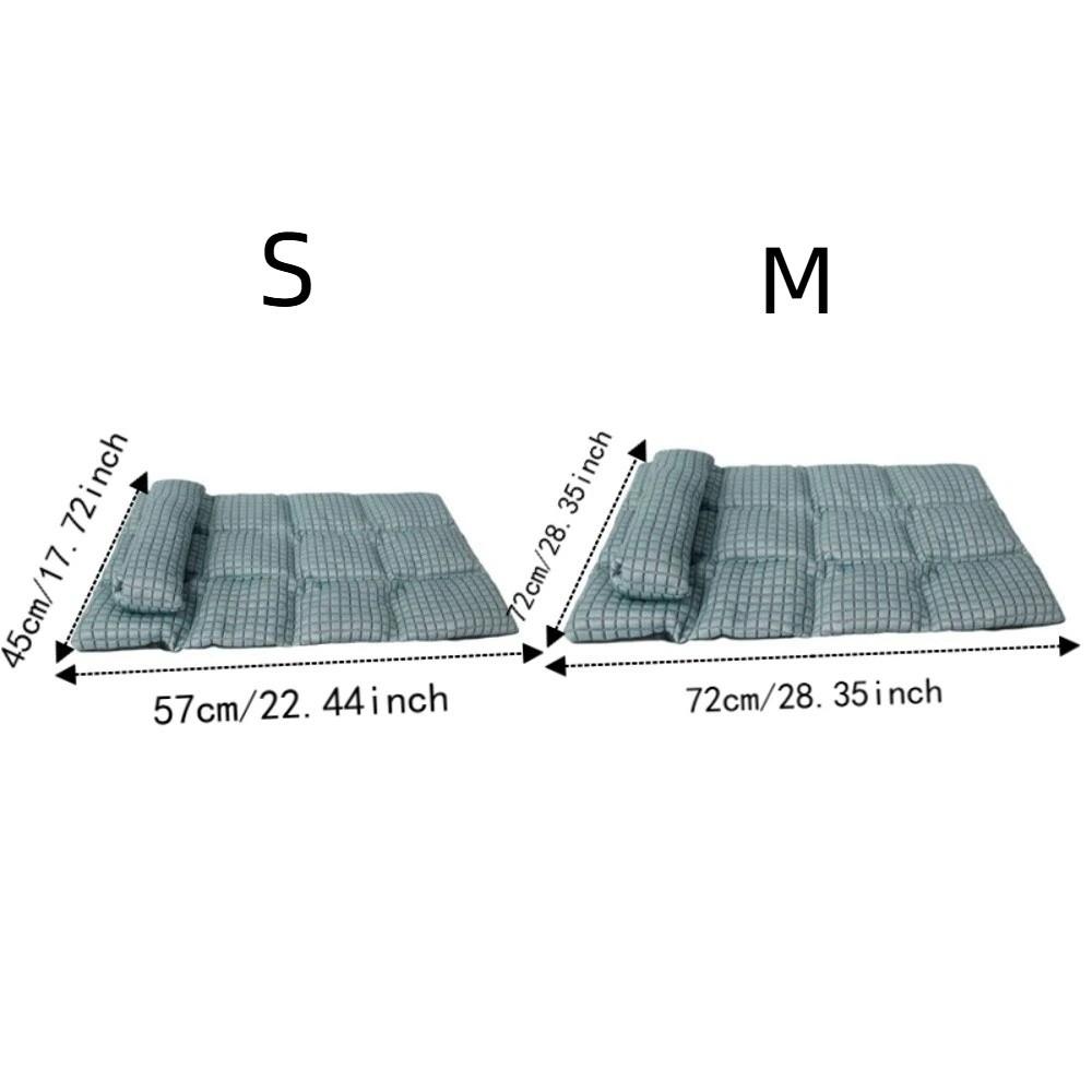 Folding Dog Sleeping Mat Breathable Pet Cool Bed Mat Universal Dog Cooling Mat Indoor Use