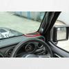 2x Красные накладки на стойки кузова с динамиками для Jeep Wrangler JL 2018+