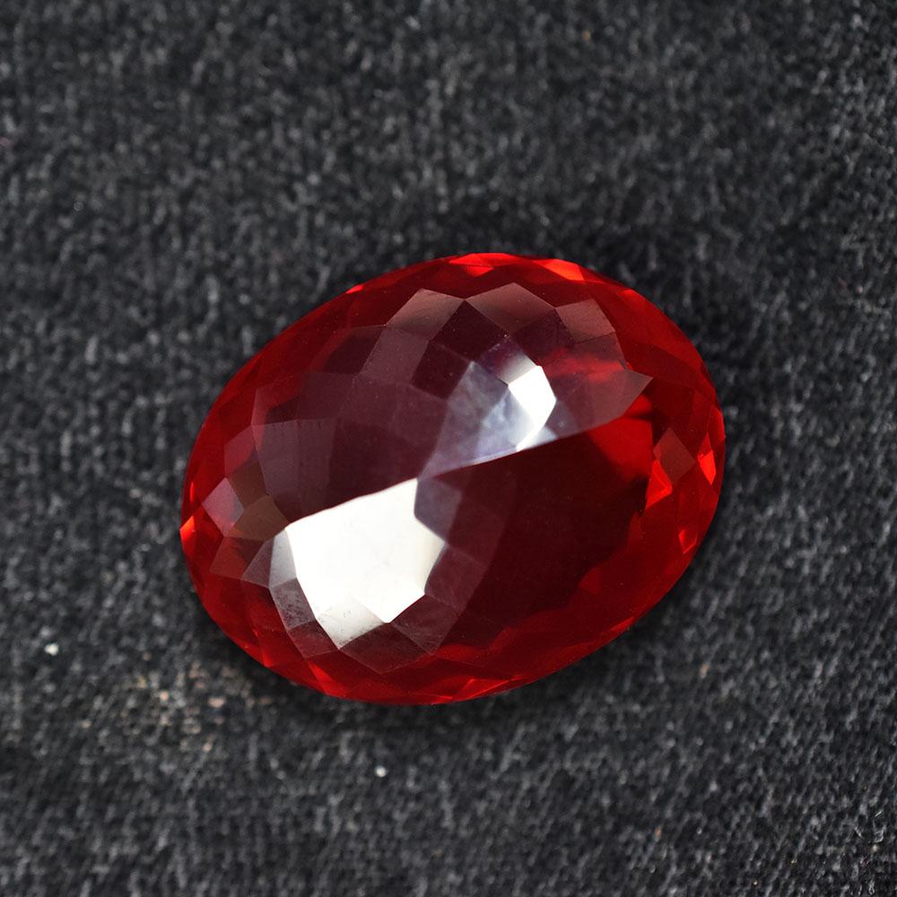 62.25 Ct Natural Blood Red Mozambique Ruby BIG-SIZE Loose Gemstone