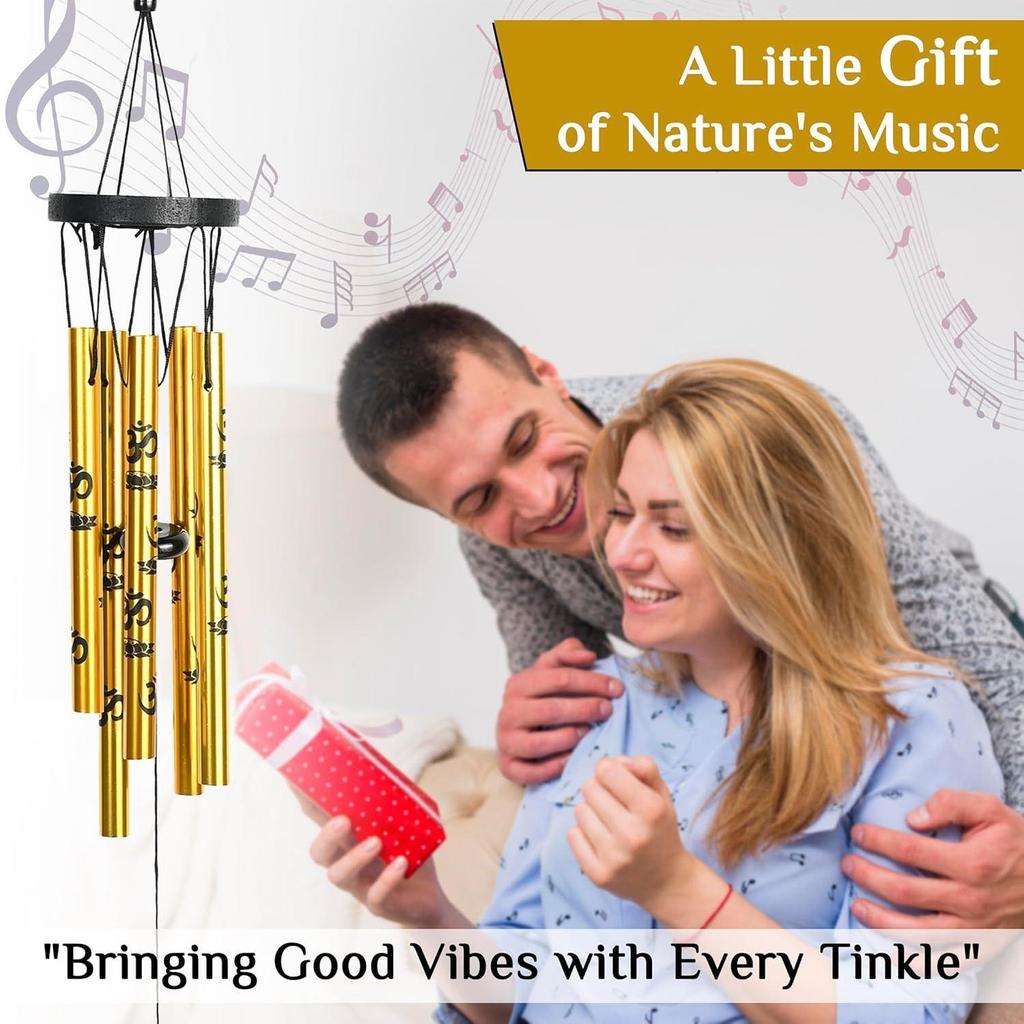 Hanging Wind Chimes for Balcony, Bedroom and Living Room – Positive Energy Home Décor Items, Gift Ideas for Women