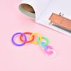 25Pcs Plastic Ring Binder Diy Albums Loose-Leaf Book Hoop Opening Binding Supply