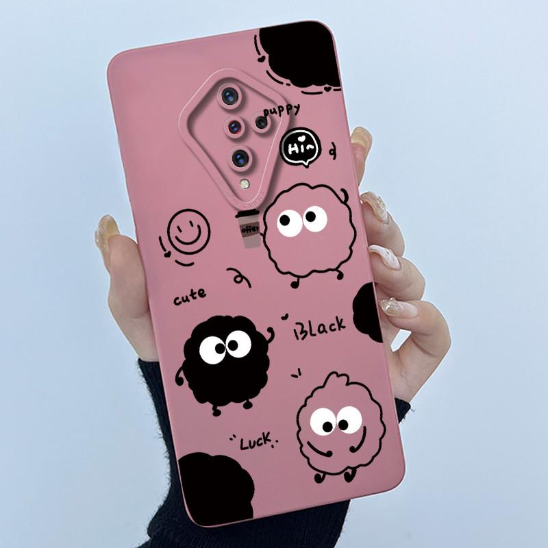 For Vivo S1 Pro Case 1920 PD1945F_EX Cover Lovely Cat Soft Liquid Silicone Matte Phone Case For Vivo X50 Lite V17 Russia Coque