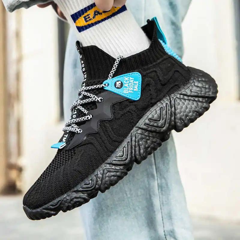 Thick Heeled Flat-heeled Orange Sneakers Casual Men's Shoes 47 Size Loafers White Sport Sabot Temis Zapato Sport