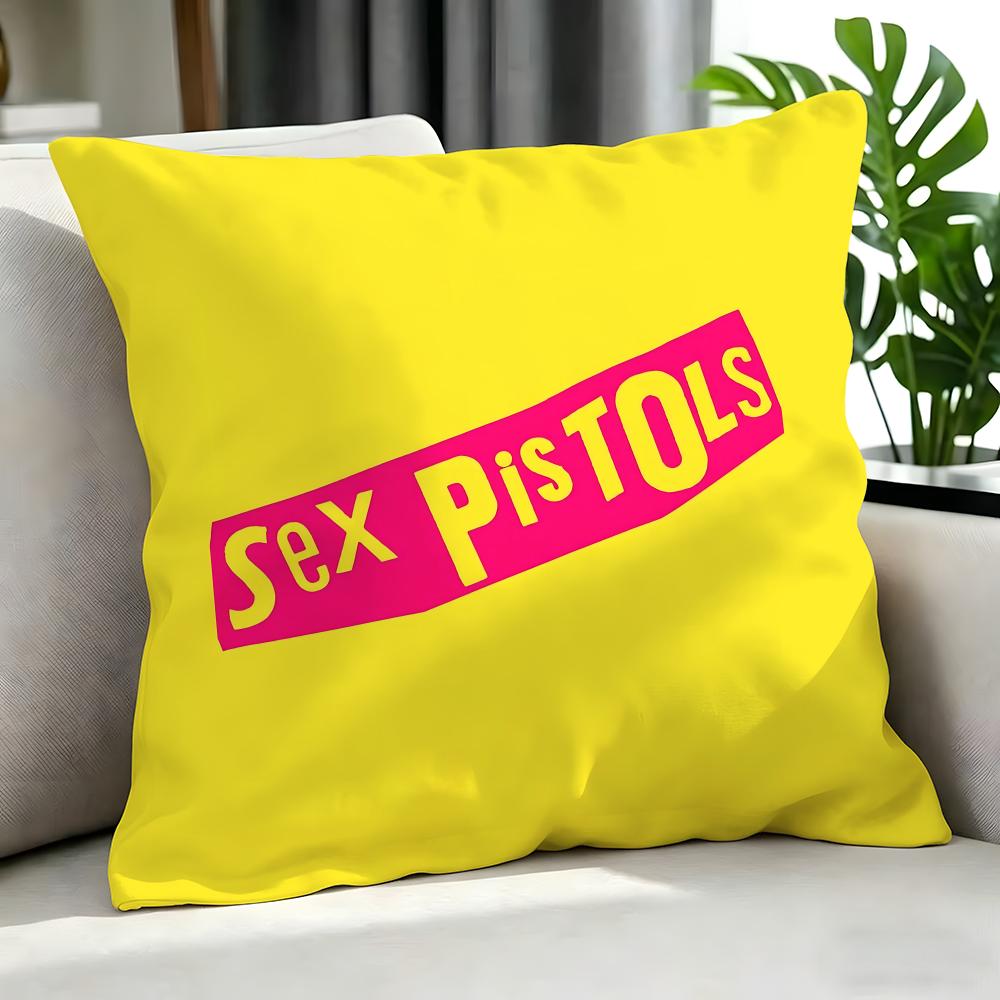 punk Sex Pistols Cushion Cover Cushion Cover Set Pcs x x x Pillowcase Decorative Sofa Home Decor