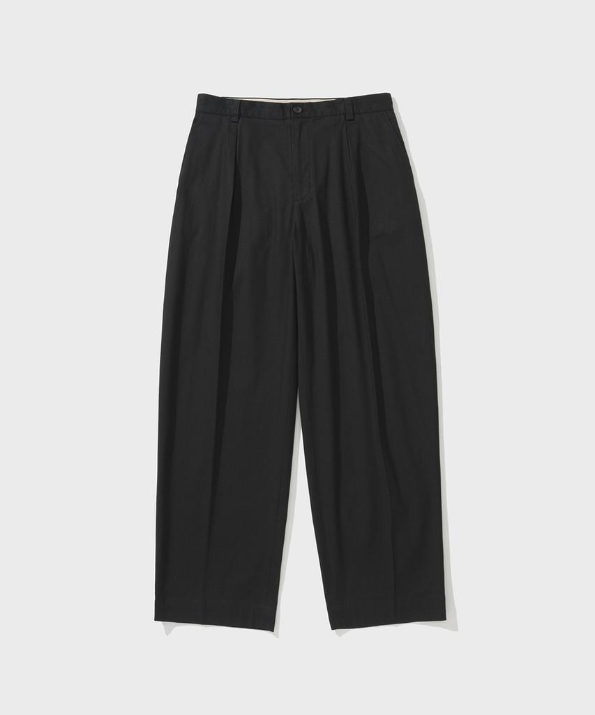 SHIRTER Flanders One Pleats Pants (Black)