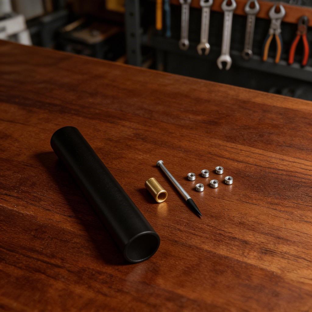 Underground Wire Splice Kit with Brass Screw Connectors and Heat Shrink Tubing for Reliable UF Wiring Connections