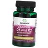 Витамины Д3 и К2 со Стронцием, Vitamins D3 and K2 with Strontium, 60гелкапс (36280214)