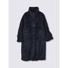 GU by Uniqlo Длинное пальто из пушистого боа
