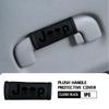 For Jeep Car Interior Suede Roof Handle Plush Protective Cover Auto Accessories Cherokee Patriot Liberty Wrangler JK JL AKX1