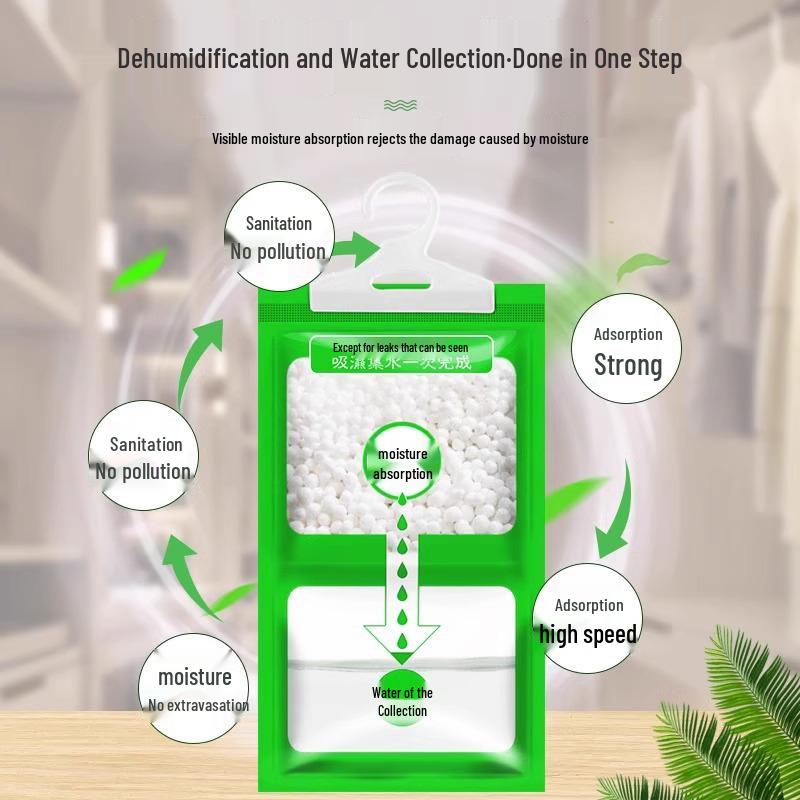 Влагозащитный осушающий мешок для общежитий и шкафов - Поглотитель плесени и запаха