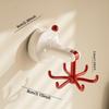 360° Rotating Kitchen Suction Cup Hook Dopamine 6-Claw Suction Cup Rotating Hook  Bathroom