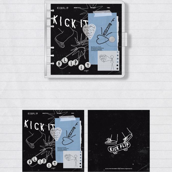 Оформите предварительный заказ KickFlip Flip it, Kick it! Дневник магазина POP-UP