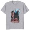 Size Tops Hunter’s Wolf Owl House T Shirt American Fantasy TV Animation Series T-Shirt Harajuku Oversized T Shirt Men Clothing