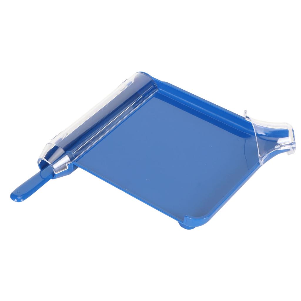 Подсчетный лоток для таблеток со шпателем Пластиковый лоток для подсчета капсул для аптеки Синий