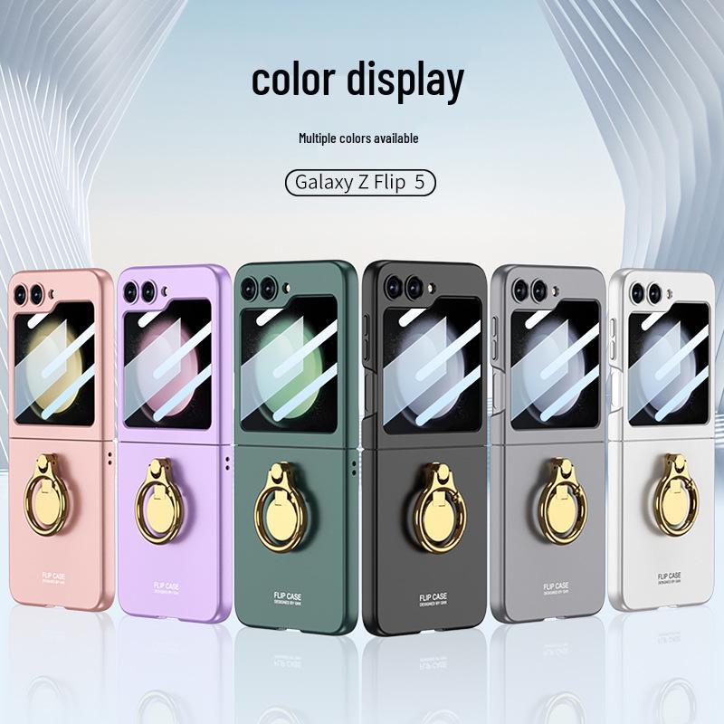 Samsung Galaxy Z Flip 5 Ультратонкий 3D-подставка Складной Защитный Чехол