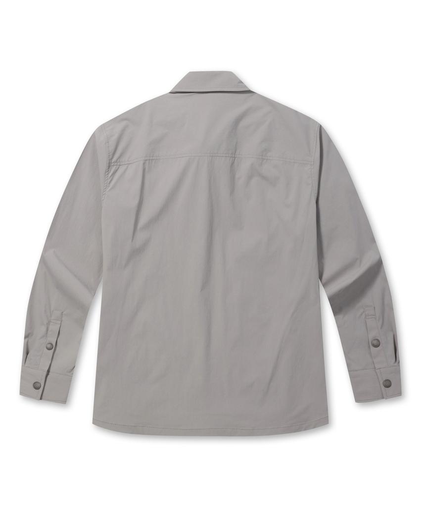 BRENTWOOD Spring Solid Shacket_Brsas25711Gyx
