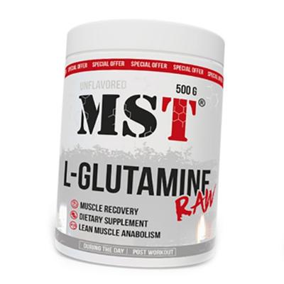 L-Глютамин, L-Glutamine Raw, 500г Без вкуса (32288005)