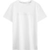 Logo Print Breathable Round Neck Short Sleeve T-Shirt Women T-Shirts Moonlight-White J213892-YAF