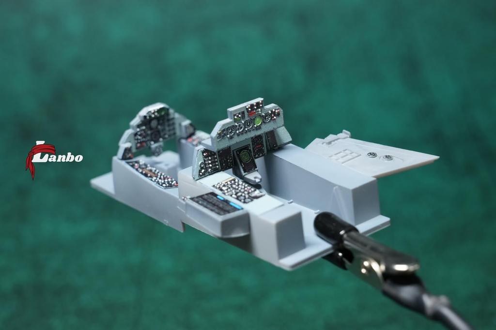 Lambo Models 1/48 F-4J Phantom II Interior 3D Decal (for Hasegawa) Plastic Model Decal LNB48174 (Airplane)