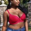 Women Bra Summer Beauty Back Underwear with Wired Big Size E Cup Lingerie