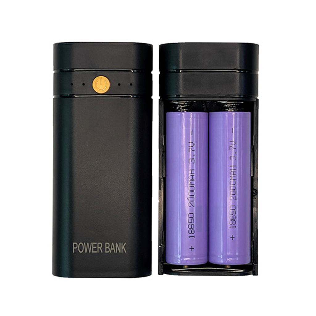 Обновленный 2x18650 5V Корпус для Power Bank Без Пайки Jacking DIY Аксессуар Комплект 2.1A5V Вход/Выход Прочный-