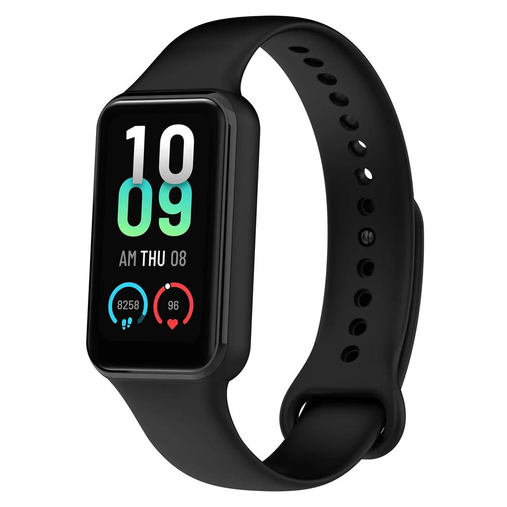 Мягкий силиконовый спортивный ремешок для Amazfit Band 7 Браслет Замена ремешка для часов Amazfit Band 7 Ремешок на запястье Умные часы Correas