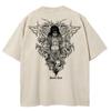 Men Washed Anime Attack On Titan Futbolka Hip Hop Streetwear Grafikli Bosma Oversize Futbolka Qisqa Yengli Paxta Keng Vintage Toplar
