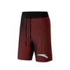 Professional Running Slim Fit Five-Point Lace-Up Sports Shorts Men Shorts Fluorescent-Bright-Red 152445305-1