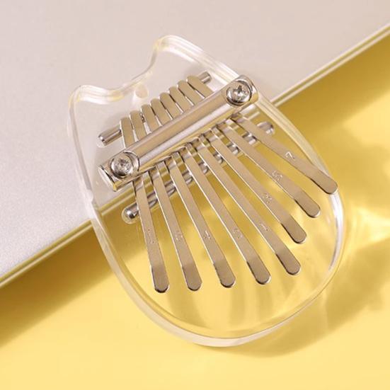 Finger Thumb Piano 8 Key Mini Thumb Piano Musical Instrument Portable Kalimba Thumb Piano for Kids Adults Beginners