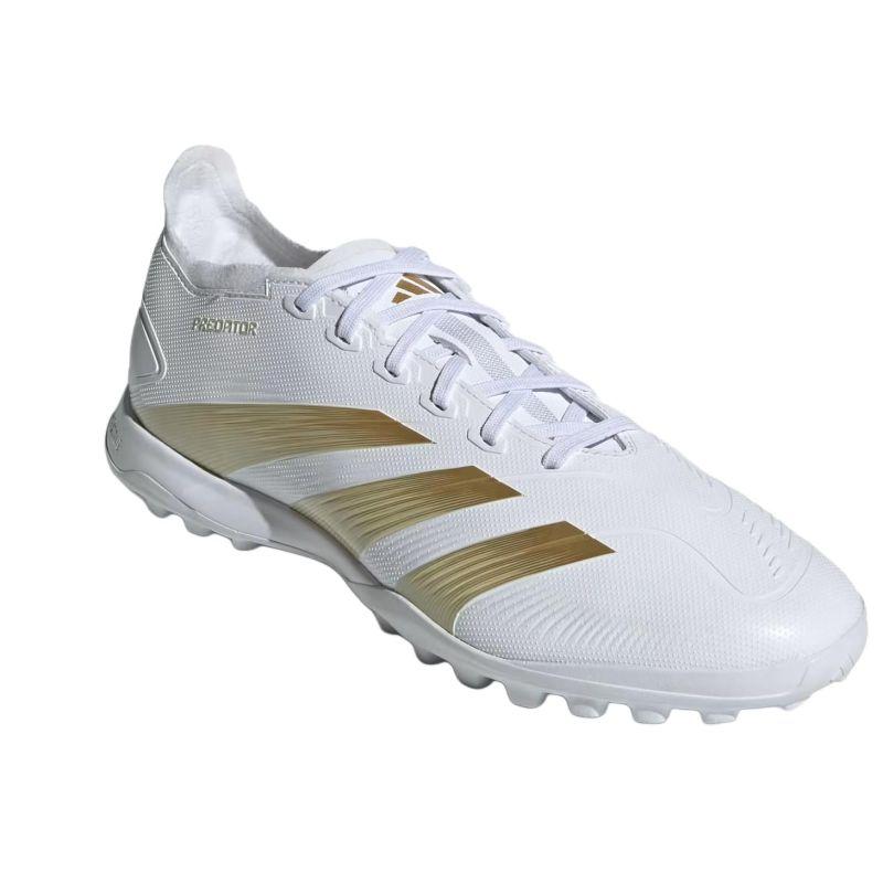 adidas Кроссовки Predator League Turf Cloud White Gold Metallic Sandy Beige Met IF6378