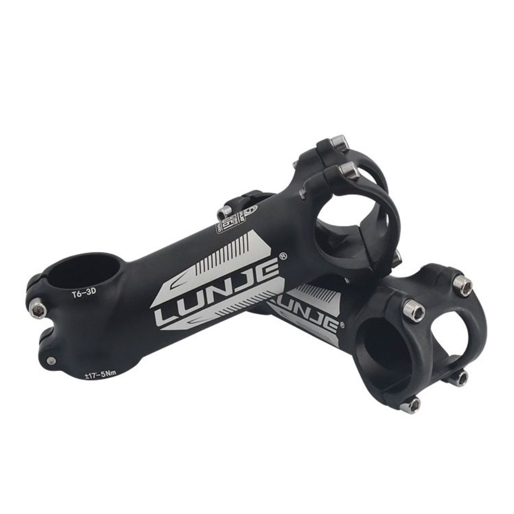 Aluminum Zinc Zinc Alloy Bike Stem Riser Mountain Bike Stem Bike Handlebar Stem 17 Degree Bike Stem