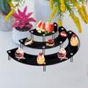 3 шт./компл. акриловая витрина для торта, многофункциональная подставка, кронштейн, поставки для свадьбы, дня рождения, фестиваля, вечеринки, десерта