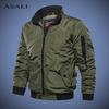 Military Jacket Men Windproof Autumn Winter Bomber Jacket Man Outwear Casual Mens Flight Jackets