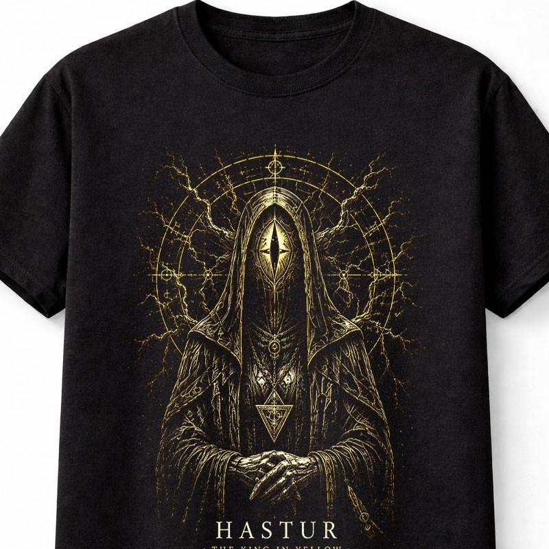 Hastur King In Yellow Lovecraft Cosmic Horror Unisex TShirt