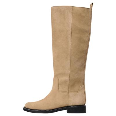 Модные винтажные высокие сапоги Женские сапоги Коричневые 13038510709