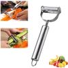 1pc Stainless Steel Multifunctional Peeler, Vegetable Peeler Julienne Peeler Vegetable Slicer Potato Peelers, Carrot Potato Melon Fruit Peelers