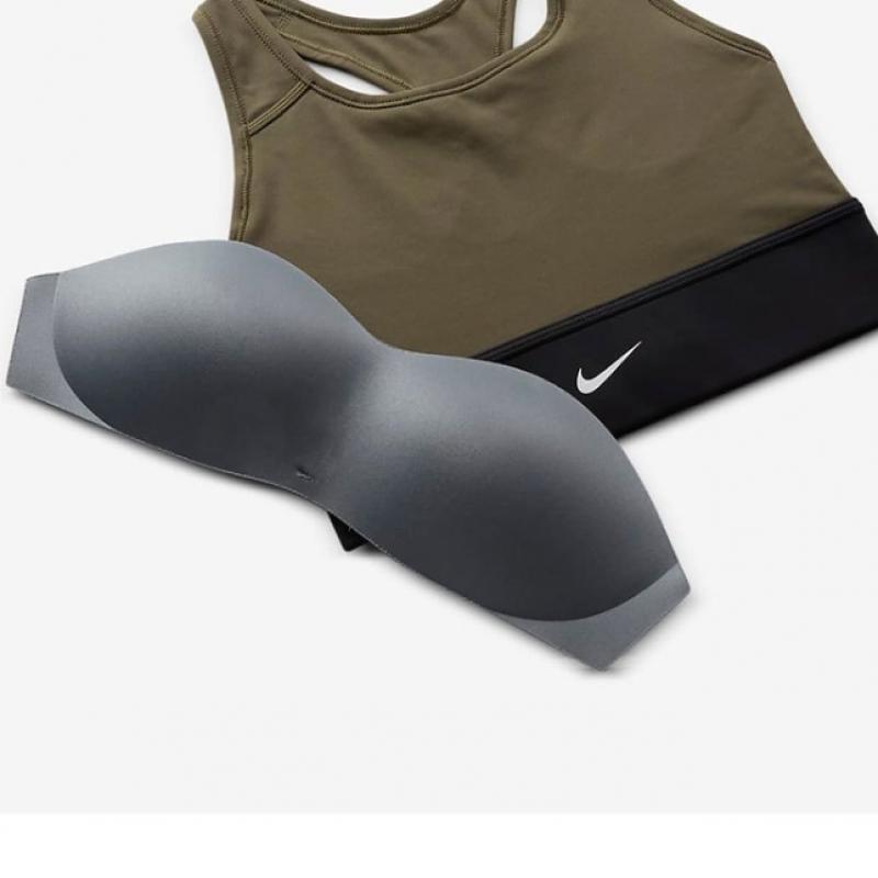 Nike Спортивный бюстгальтер женский S Swoosh длинный Cz4497 325 S2210