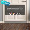 Door Draft Stopper, Adjustable Door Sweep Noise Blocker, One Sided Under Door Draft Stopper, Sound Proof For Interior/exterior Door - Ri
