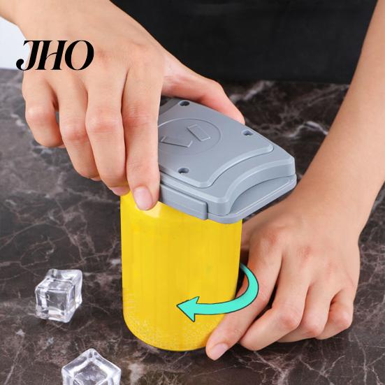 Home Use Can Opener for Soda Beer Cans with Smooth Edge Cutter Stainless Bottle Steel Blade Universal Fit Standard Essential Kitchen Party Tool