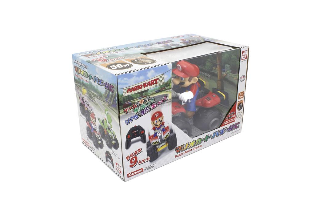 Kyosho Egg Mario Kart Buggy Mario TV005B for Boys R/C (Pack)
