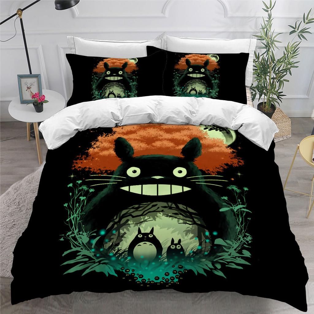 Cartoon Animal Home Bedding Set Bedding Cover and Pillow Cover Bedding Set AU/EU/US Full Size Home Decoration