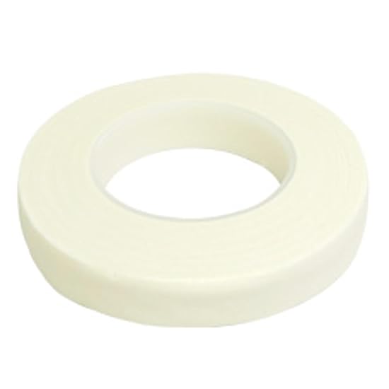 Dixie Japan DIXIE Floral Tape, Adhesive, Width approx. 12.5mm x 27m roll, N-White, 1 roll, 90-10-101