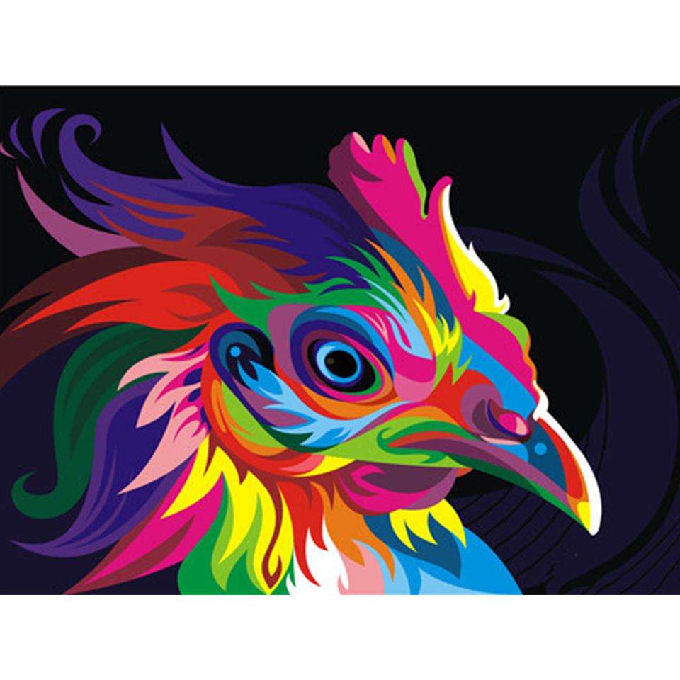 DIY 5D Diamond Painting Animal Lion Cat Monkey Cross Stitch Kit Diamond Embroidery Mosaic Art Picture Rhinestone Decoration Gift