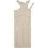 Muted Motion Midi Sleeveless Dress Women Dress Off-White 627877-90