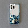 Merry Christmas Tree Santa Claus Phone Case For iphone 13 12 11 Pro Max 15 14 Plus Pro Max X XR XS Scenery Transparent Covers