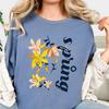 Comfort Colors Spring Floral T-Shirt and kids tshirt, Botanical Graphic Tee, Casual Wear