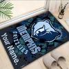 Custom Name Rug Grizzly Marks Logo Design Area Rug Suitable for Indoor And Outdoor,Carpets for Homes, Offices,Living Rooms,Home Decor,Christmas Gift