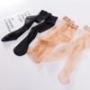 5-10 pair Women Ultra-thin Nylon Stockings Transparent Elasticity Ladies Knee Socks High Quality Long Socks for Girls Stocking