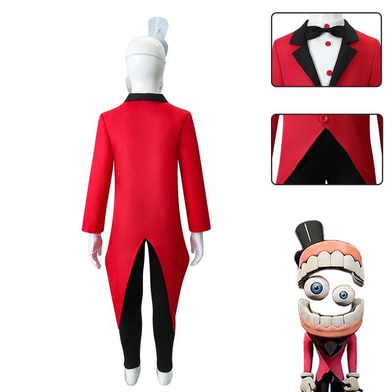 qq34The Amazing Digital Circus Jax Pomni Cosplay Costume Ragatha Caine Theater Halloween New Year Costumes for Kids Adul