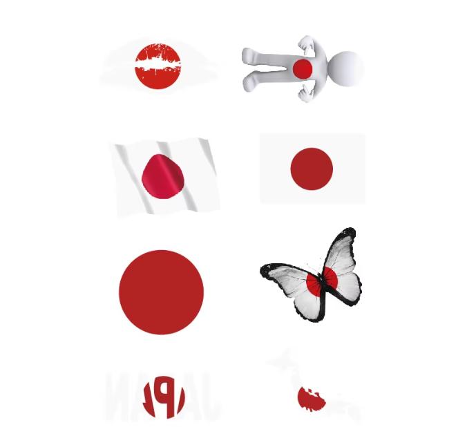 National Flag Water Transfer Printed Waterproof Tattoo Stickers for European Cup America's Cup Football Fans Face Stickers